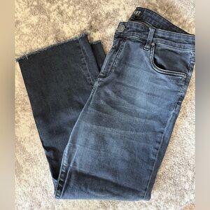 Kut from the Kloth Dark Wash Straight Leg Jeans